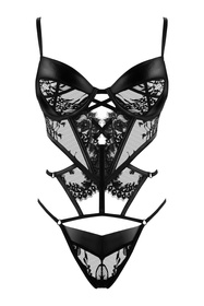 Beauty Night Leonela teddy BN6741 Боді сексуальні, чорний