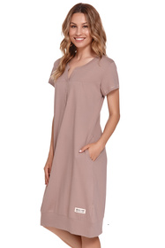 Doctor Nap TCB.4348 Nocna koszula, beige