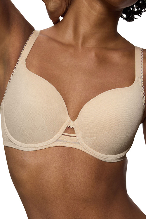 Triumph 10205990 Wild Rose Sensation WP Biustonosz usztywniany, 00NZ-nude beige