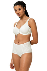 Triumph 10207231 Wild Rose Sensation Maxi Majtki wysokie figi, 00GZ-silk white