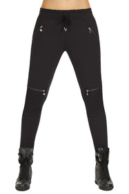 Bas Bleu Izzy Spodnie rurki, black
