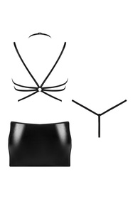 Beauty Night Eclipse dress BN6745 Нічна футболка, чорний