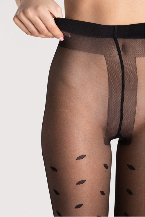 Fiore Sandy 15 DEN G6078 Wyrób pończoszniczy rajstopy, black