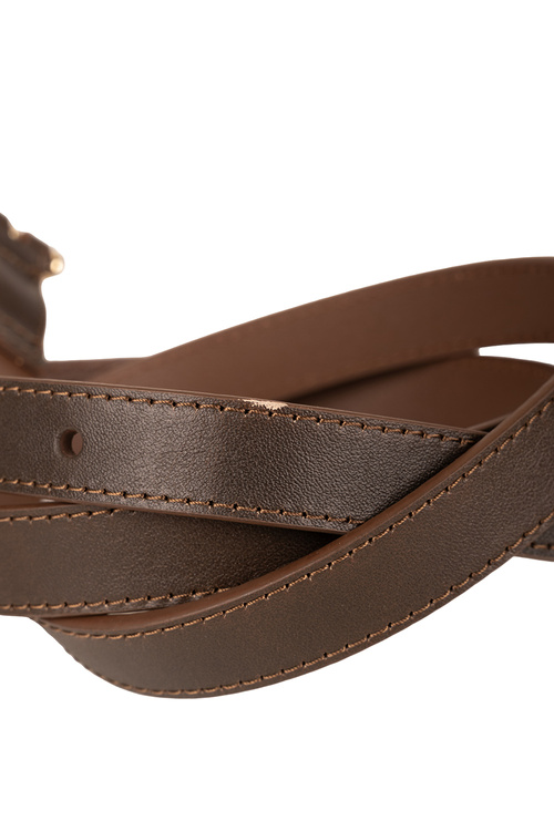 Vivisence OUTLET P0007 Pasek skórzany, brown