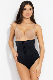 Mitex Super Talia String New Gorset długi, czarny