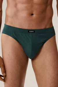 Atlantic 3MP-132 3-pack Majtki slipy, cobalt/denim/ciemnozielony