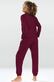 Dkaren Wenezja Dres homewear, bordo
