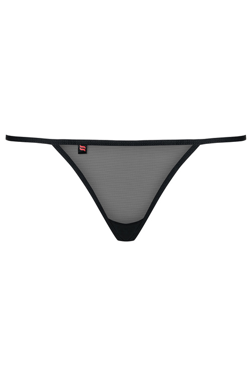 Obsessive Luiza thong Majtki stringi, czarny
