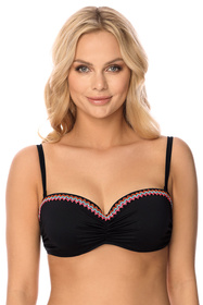 Vivisence 3223 Kostium kąpielowy biustonosz push-up, czarny