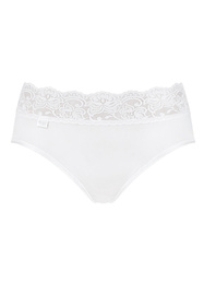 Sloggi 10031896 Romance Midi Majtki figi, 0003-white