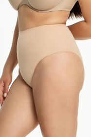 Julimex 471 Seamless Panty Maxi Majtki figi modelujące, beżowy