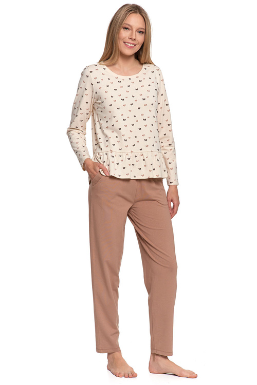 Moraj PDD4100-012 Nocna piżama, beige