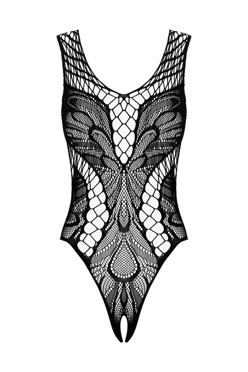 Obsessive B138 teddy Body sexy, czarny