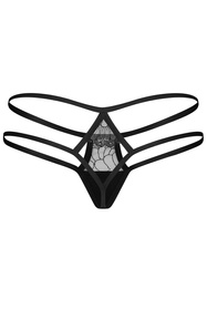 Obsessive Arrowel panties Majtki figi, black