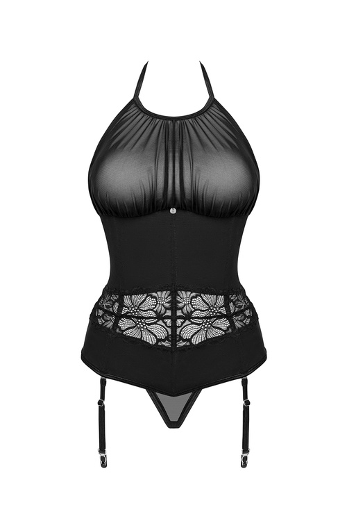 Obsessive Serafia corset Gorset sexy, czarny