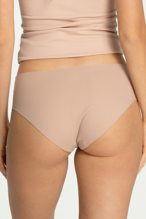 Julimex COTTON MOOD Maxi Majtki wysokie figi, beżowy