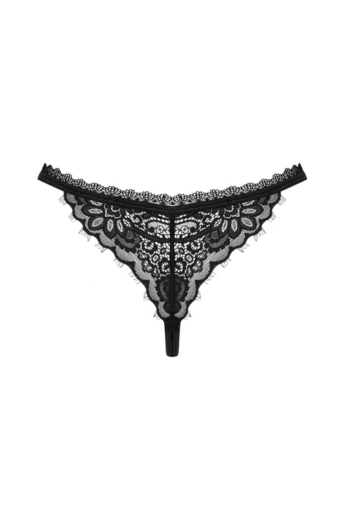 Obsessive Maderris thong Majtki stringi, czarny