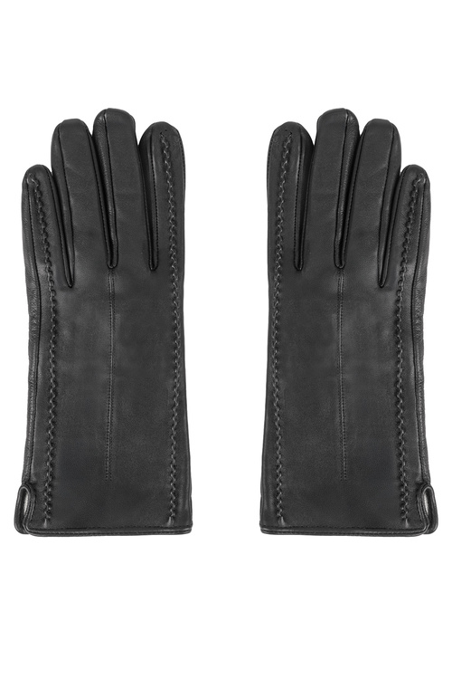 Vivisence 7209 Rękawiczki skórzane, black