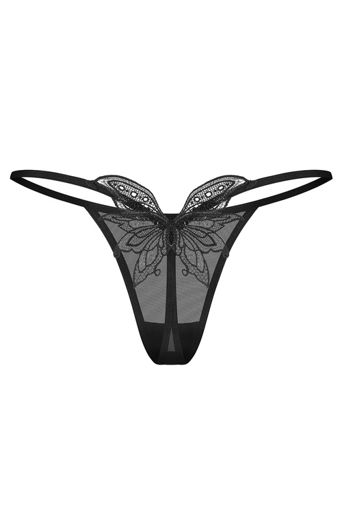 Obsessive Veyane thong Majtki stringi, black