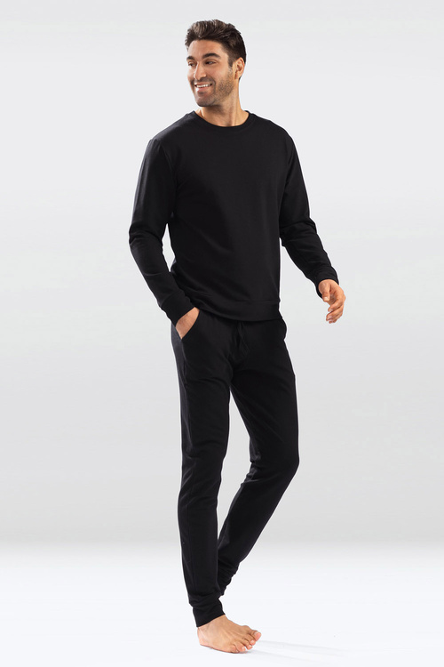 Dkaren Justin Dres homewear, czarny