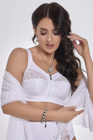 Viki Style Zuza 586/1 Бюстгальтер м'який, білий