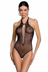 Passion BS088 Body bodystocking, black