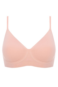 Julimex Simple T-shirt bra Biustonosz braletka, różowy