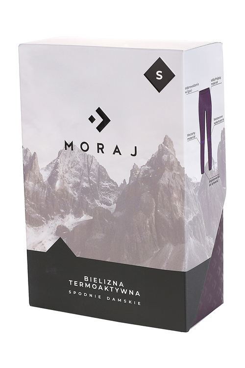 Moraj KDT3500-001 Spodnie termoaktywne, violet