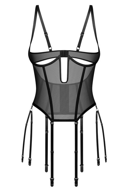 Obsessive Euphori corset Gorset sexy, black