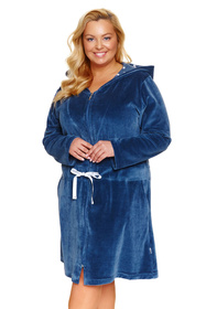 Doctor Nap SWO.1008 Nocna szlafrok, deep blue