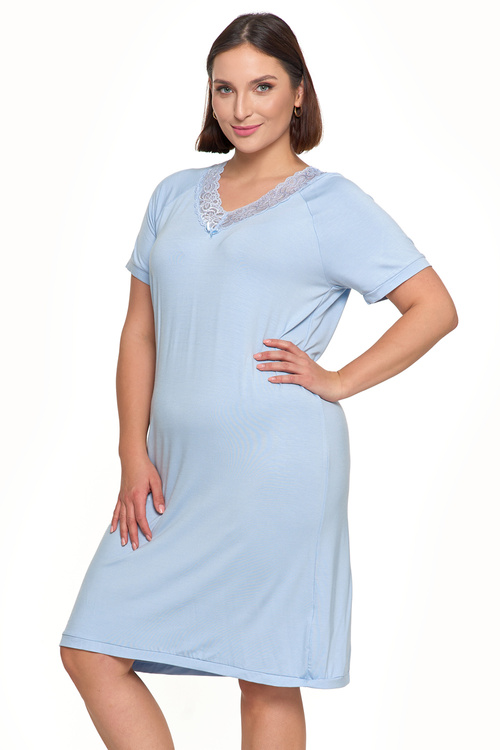 Moraj PDK3500-009 MAXI Nocna koszula, blue