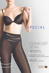 Gabriella Comfort 50 DEN code 400 Wyrób pończoszniczy rajstopy, nero