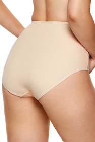 Gorteks Zara/FW Majtki wysokie figi, beżowy