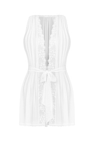 Obsessive Heavenlly peignoir Nocna peniuar, biały