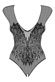 Obsessive B112 teddy Body sexy, czarny