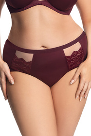 Gorsenia K442 Luisse Majtki figi, bordo