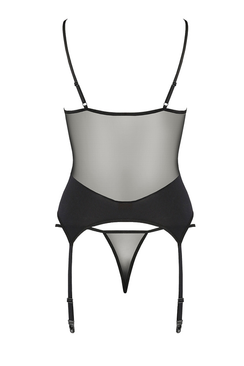Avanua Quella corset Gorset sexy, black