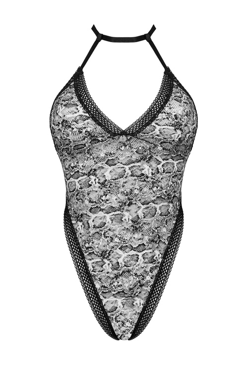 Obsessive Xenita teddy Body sexy, czarny