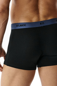 Atlantic 6SMH-004 6-pack Трусики боксерки, чорний