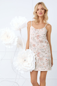Italian Fashion Solita ws.r. Nocna koszula, druk/kremowy