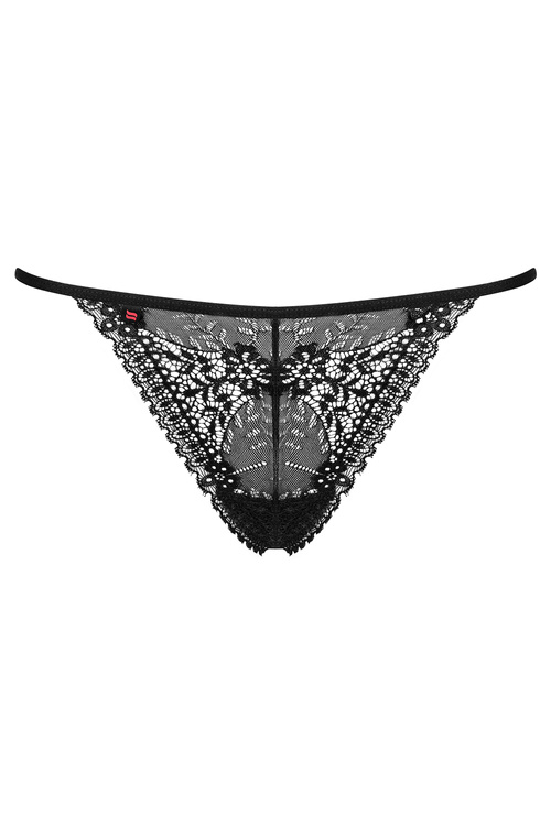 Obsessive Intensa thong Majtki stringi, czarny