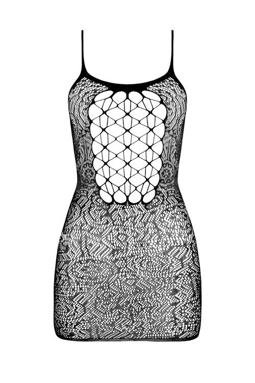 Passion BS096 Nocna koszulka, black