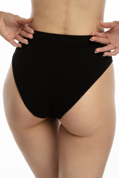 Julimex Bamboo Bikini Majtki figi, czarny