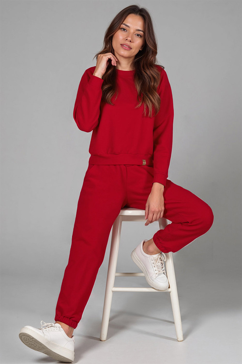 Vivisence 9104 Spodnie dres, czerwony