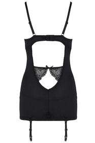 Avanua Aya chemise Nocna komplet koszulka + stringi, black