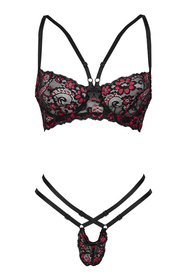 Beauty Night Rosalinda BN6694 Нічна комплект: бюстгальтер + стрінги, чорний