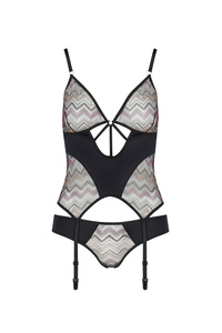 Casmir Lagerta corset Gorset sexy, black