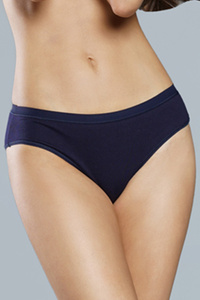 Italian Fashion Ibiza midi Majtki figi, granat
