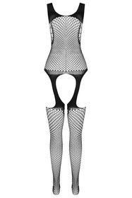 Passion BS104 Body bodystocking, black