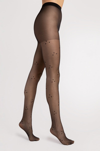 Fiore Charlene 15 DEN G6103 Wyrób pończoszniczy rajstopy, black